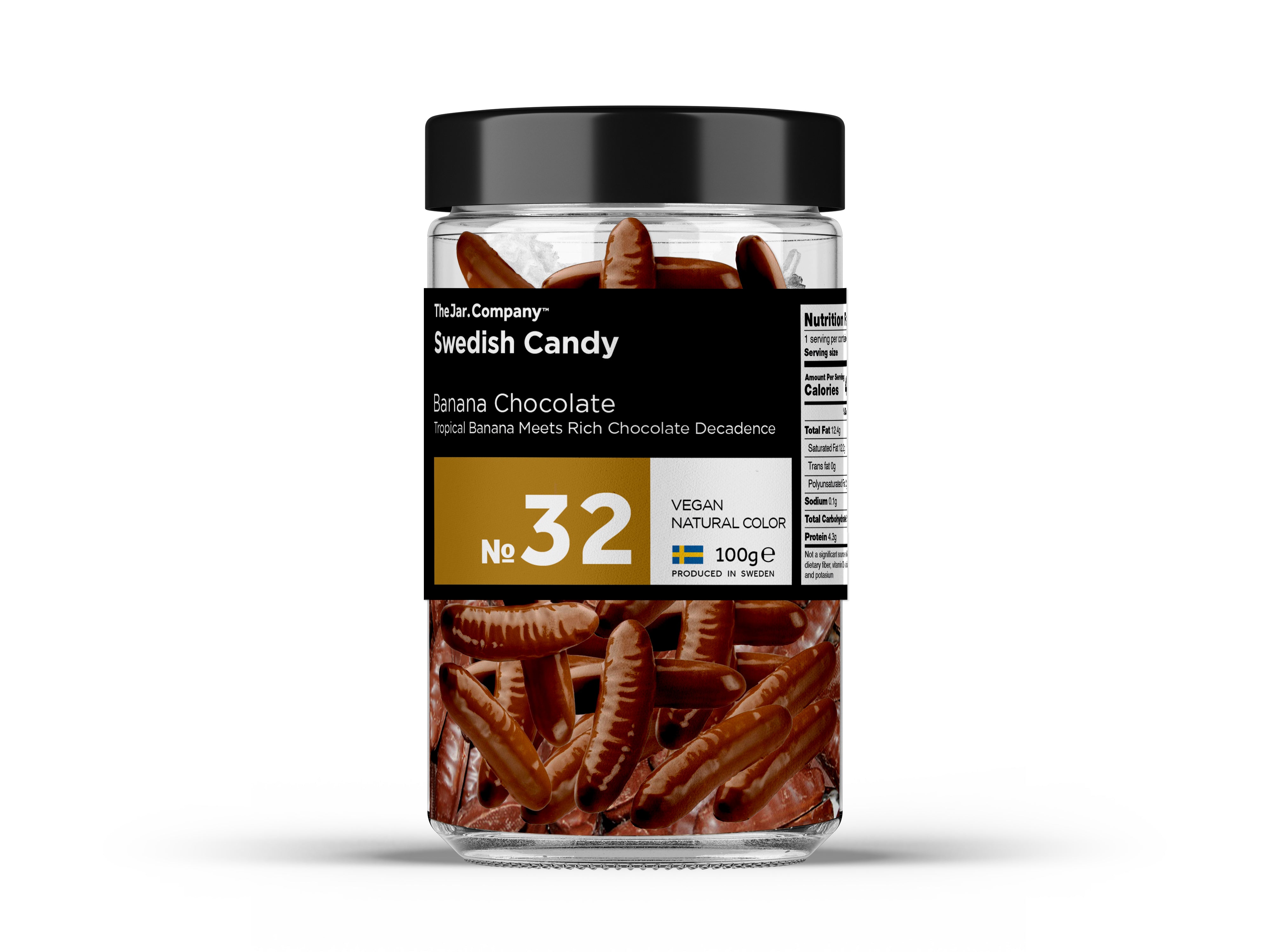 TheJar.Company | Swedish Candy - №32 - Banana Chocolate