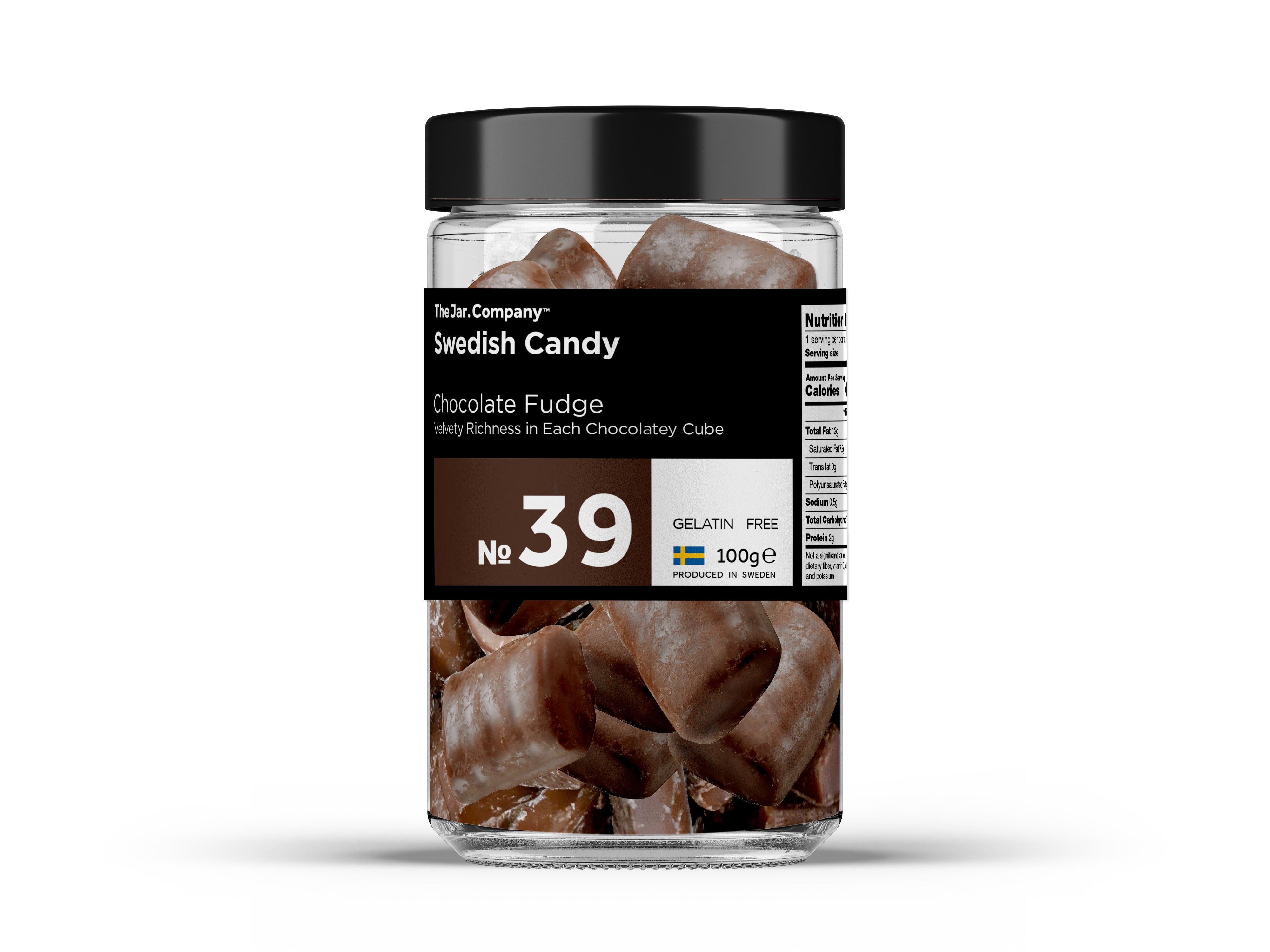 TheJar.Company | Swedish Candy - №39 - Chocolate Fudge 