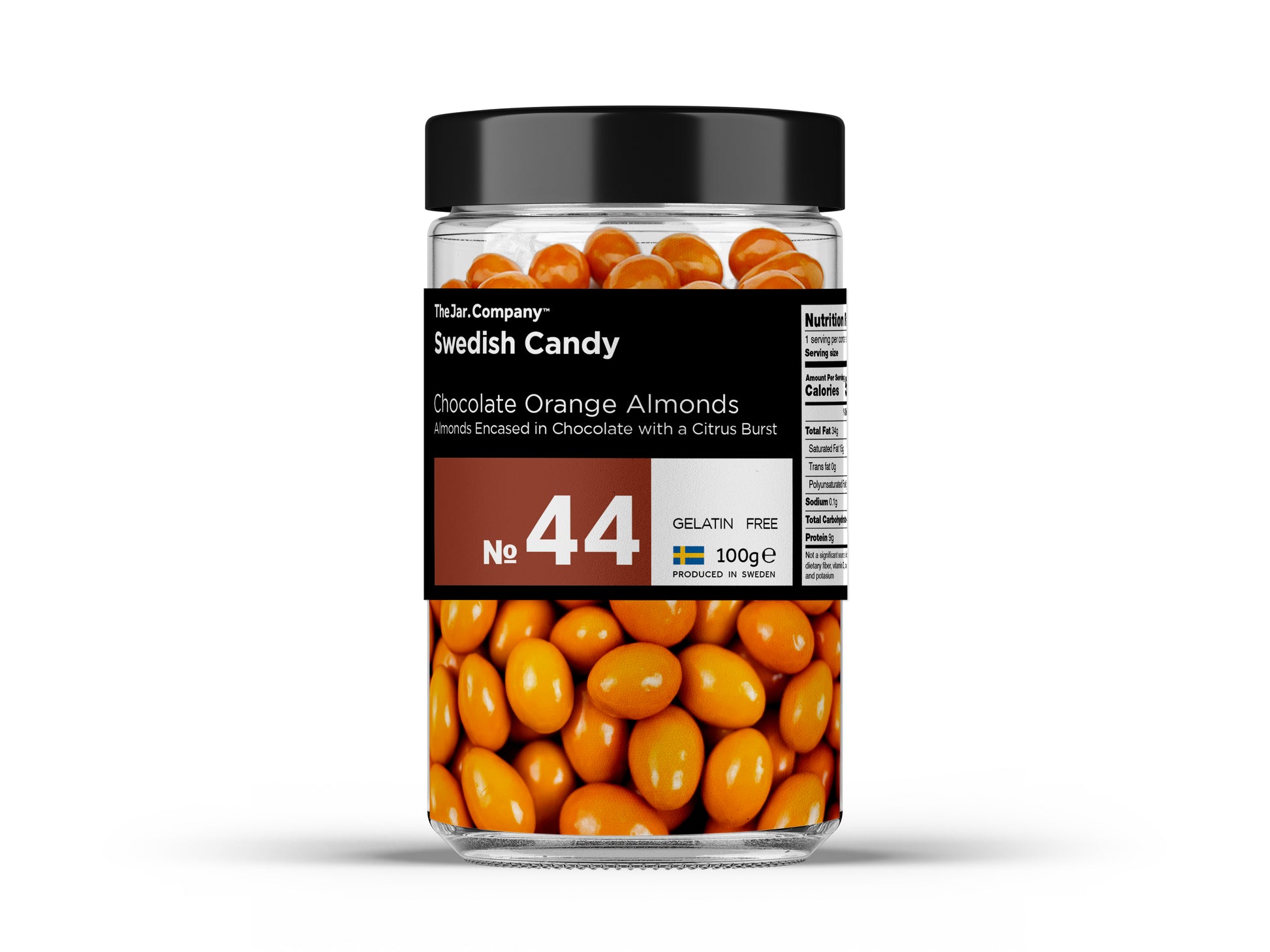 TheJar.Company | Swedish Candy - №44 - Chocolate Orange Almonds