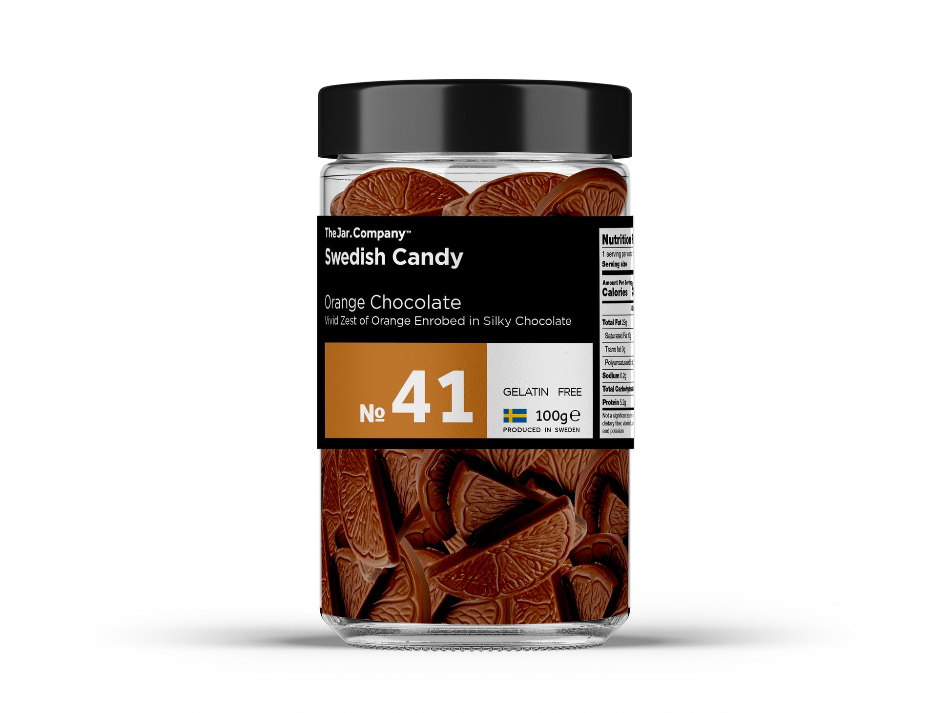 TheJar.Company | Swedish Candy - №41 - Orange Chocolate