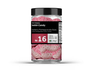 TheJar.Company | Swedish Candy - №16 Strawberry Pomegranate Bubs