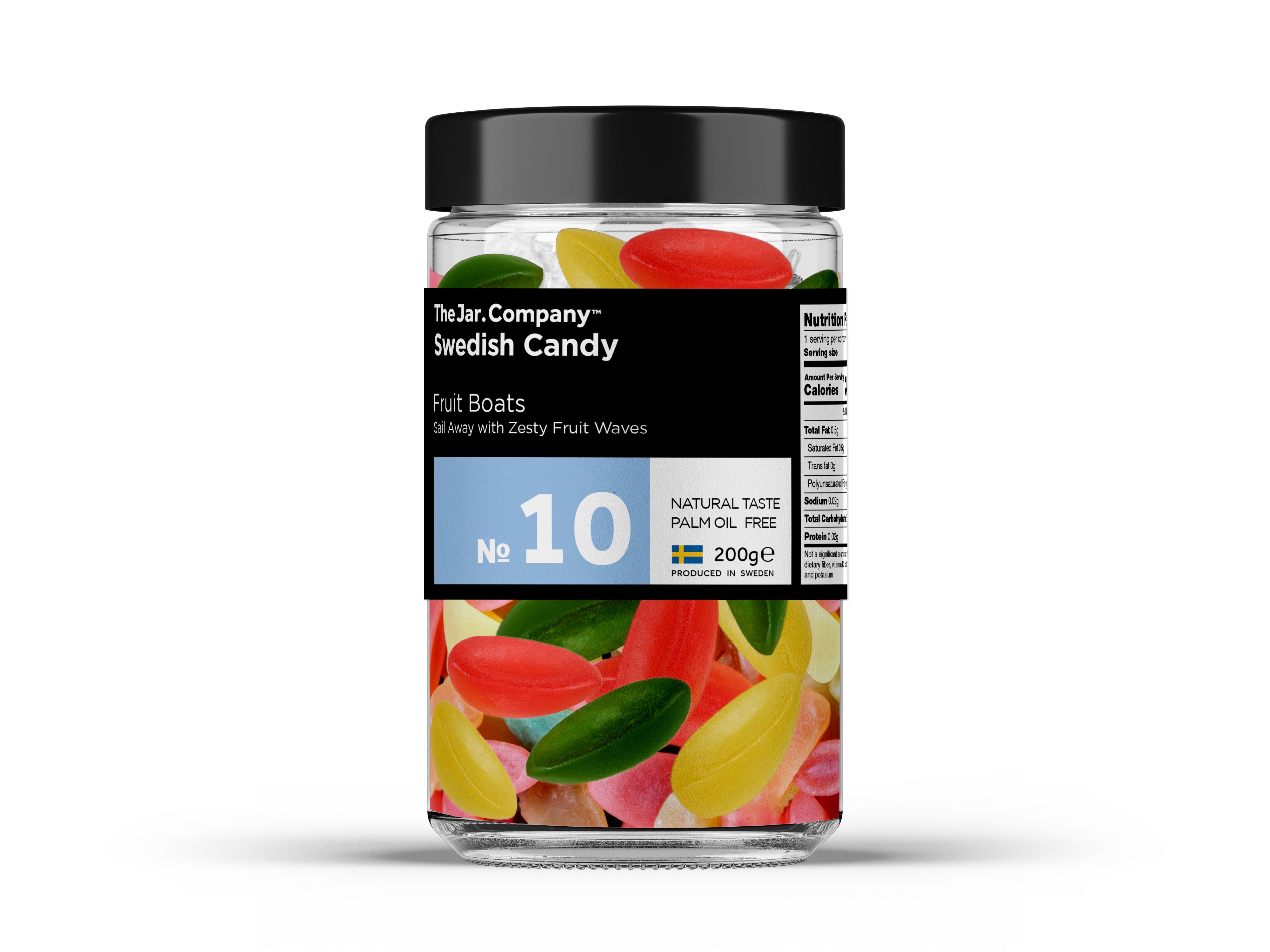 TheJar.Company | Swedish Candy - №10 - Fruit Boats