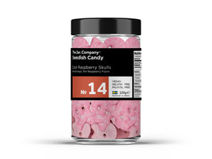 TheJar.Company | Swedish Candy - №14 - Cool Raspberry Skulls