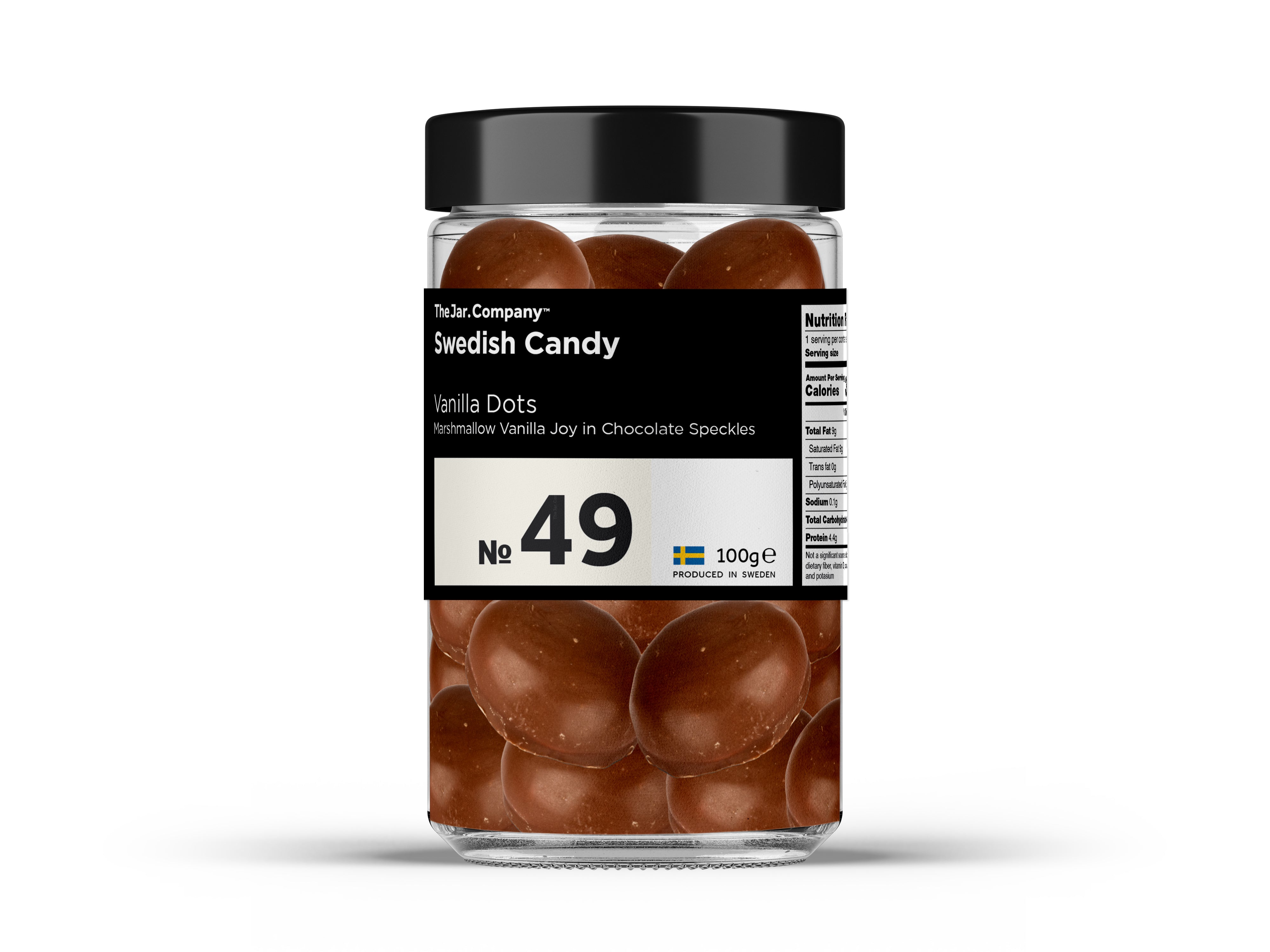 TheJar.Company | Swedish Candy - №49 - Vanilla Dots