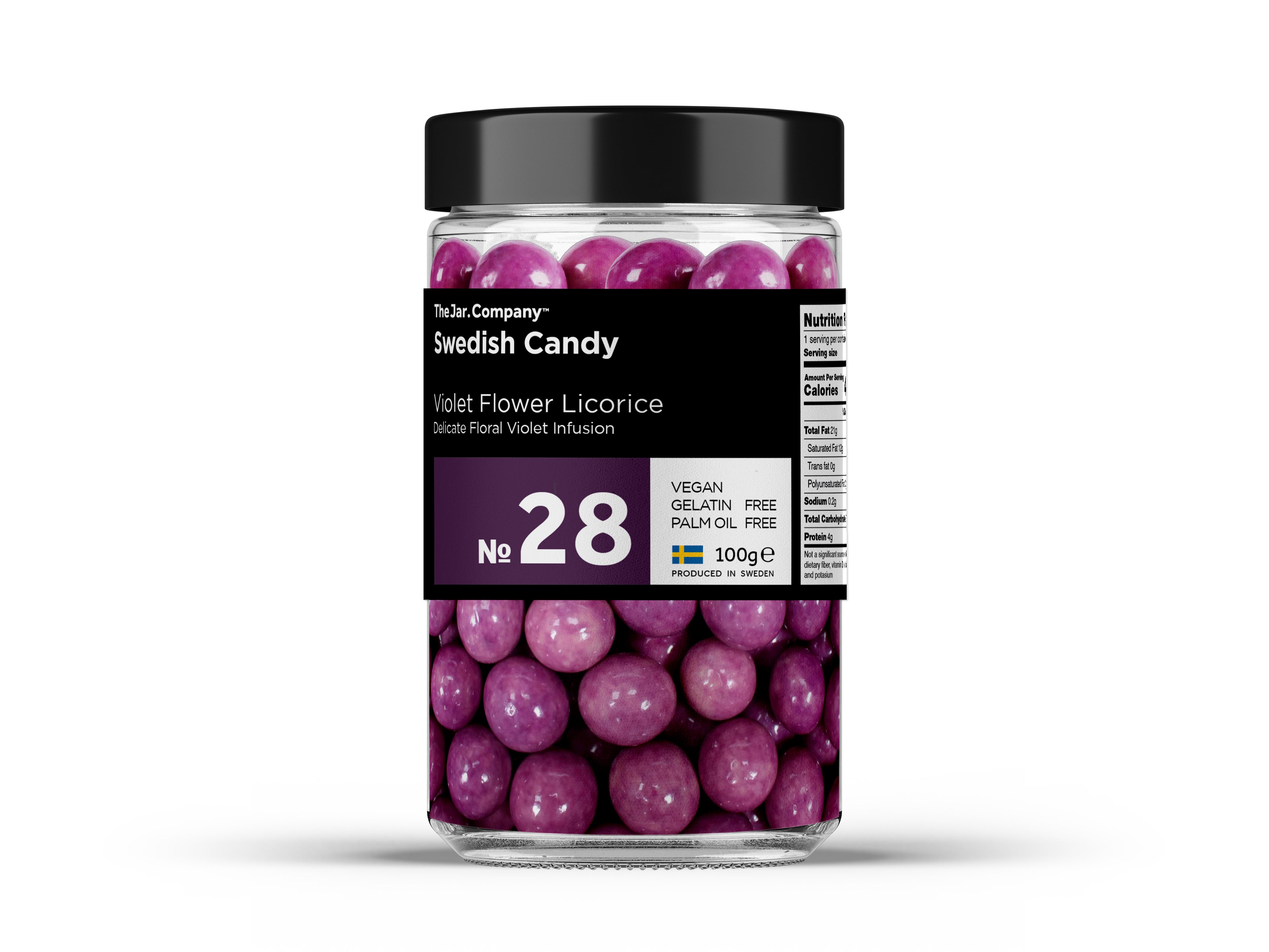 TheJar.Company | Swedish Candy - №28 - Violet Flower Licorice