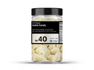 TheJar.Company | Swedish Candy - №40 - White Chocolate Cashews