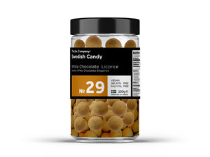 TheJar.Company | Swedish Candy - №29 - White Chocolate Licorice