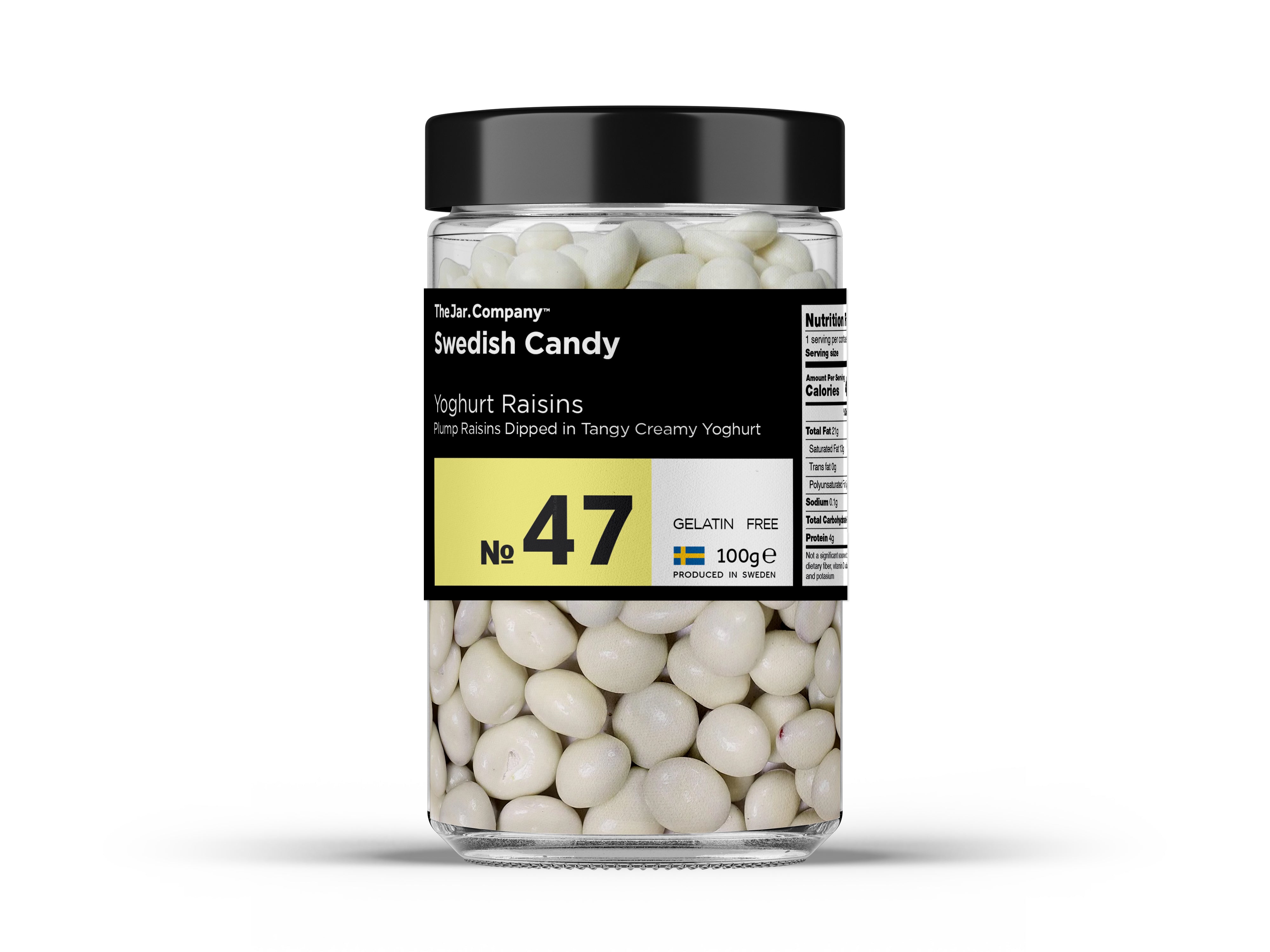 TheJar.Company | Swedish Candy  - №47 - Yoghurt Raisins